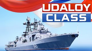 UdaloyClass Destroyer The Power and Legacy of Russias Naval Titan 🌊💥 [upl. by Anivlem28]