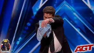 Chris Wilson Full Performance  Americas Got Talent 2024 Auditions Week 5 S19E05 [upl. by Zendah]