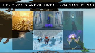 The complete guide to the story of roblox cart ride into 17 pregnant hyenas [upl. by Ert]