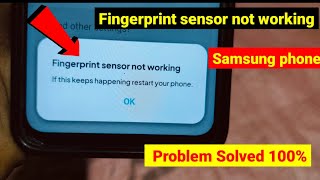 fingerprint sensor not working  fingerprint sensor not working samsung  samsung fingerprint sensor [upl. by Hak]