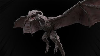 Hell Wyvern  Infernal Dragon  ReRender [upl. by Medin635]