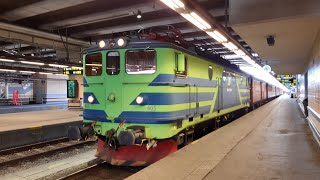 SKÃ…Js Malok 405 vid Stockholm C 1782024 Filmat med busestrainsinswedenandmore och RKMa64 [upl. by Pogah]