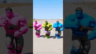 GTA V HULK BROTHERS SAVE SPIDERMAN BROTHERS FROM VENOMS BROTHERS TRAP 💪🕷️ gta5 shorts [upl. by Wyatan]