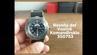 Vostok Komandirskie 350753 [upl. by Elletnahs]