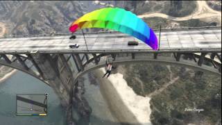 GTA V  How to obtain the Bridge Buttresses spaceship part [upl. by Ellinet]