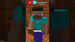 HEROBINE NOOB vs PRO en MINECRAFT😂 minecraft shorts short tiktok minecraftshorts [upl. by Him]