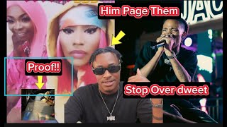 Armani Fans Very Upset Artist Robbed Pamputtae at Nicki Minaj Show [upl. by Ettezzil285]