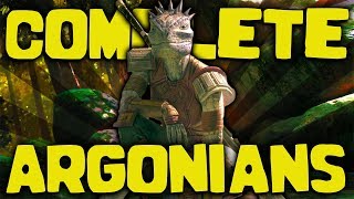 Skyrim  The COMPLETE Guide to the Argonians  Elder Scrolls Lore [upl. by Devinna]