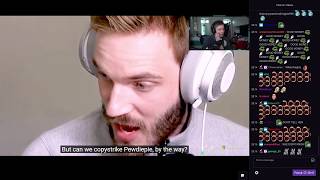 Sodapoppin Reacts To quotcan we copystrike pewdiepiequot [upl. by Nicolina]