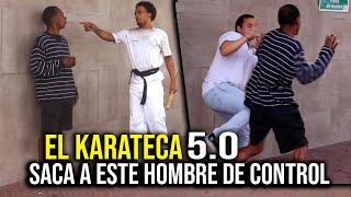 EL KARATECA 50 SACA A ESTE HOMBRE DE CONTROL Y LE ENTRA A TODOS [upl. by Damien7]