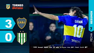 BOCA 3  0 BANFIELD  Resumen del partido  TorneoBetano 2024 [upl. by Armanda]