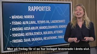 Allt inför nästa börsvecka [upl. by Limbert26]