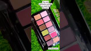 Lakme absolute Infinity Eyeshadow palette pink paradise swatcheseyemakeupeyeshadowswatchesmakeup [upl. by Aubin]