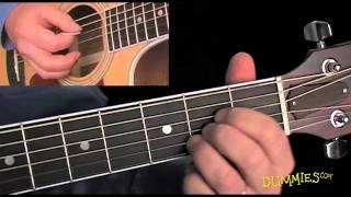 Guitar How to Fret a String For Dummies [upl. by Beasley944]