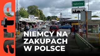 Bazar w Łęknicy  polskie targowisko dla niemieckich klientów  ARTEtv Dokumenty [upl. by Nylarak180]