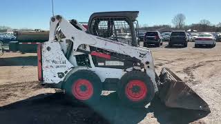 2014 Bobcat S530 Skid Steer  Repocast [upl. by Nidnal]