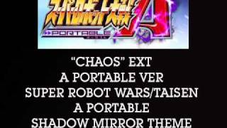 SRWSRT Chaos Ext Super Robot WarsTaisen A Portable AP Advance Portable [upl. by Meador]