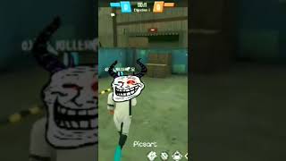 freefire 🍷🗿shorts ✨foryou 💀 troll face🍷✨gaming 😈✨ [upl. by Britni]