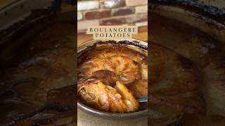 Boulangere potatoes  CRISP TOP x SOFT CENTRE classicfrench recipe classiccuisine cooking [upl. by Nennarb716]