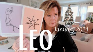 LEO  WHOA Your Guides Are Trying To Get Your Attention  January 2024 Zodiac Tarot Reading [upl. by Tirza]