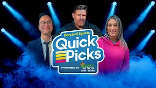 Barstool Sports Quick Picks  Wednesday October 23 2024 [upl. by Adnola]