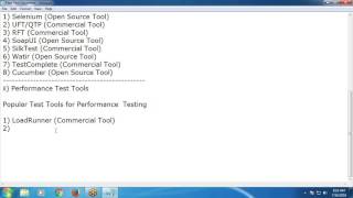 Software Testing Tools [upl. by Ahsotan]