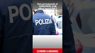 Concorso Allievi Agenti Polizia di Stato 2023 Riservato ai militari 2138 posti👮‍♂️ [upl. by Ynohtn]