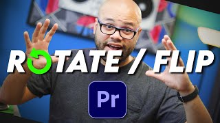 How To FLIP or ROTATE Footage  Premiere Pro [upl. by Yelnikcm]