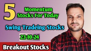 5 stocks to buy now  Momentum stocks to buy  Breakout stocks to buy  Swing trading stocks buy now [upl. by Ahseined]