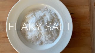 How To Make Flaky Salt [upl. by Porty170]