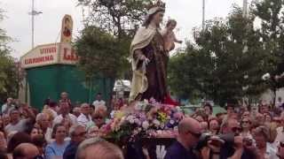 FIESTA DEL CARMEN BARRIO PESQUERO SANTANDER 2013 [upl. by Annekam]