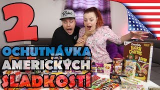 OBŘÍ OCHUTNÁVKA AMERICKÝCH SLADKOSTÍ 2 [upl. by Onidranreb]