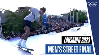 Mens Street Final Highlights  WST Lausanne 2023  RoadToParis2024 [upl. by Notaek453]