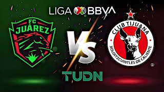 JUÁREZ VS XOLOS  J16 LIGA BBVA MX  APERTURA 2024 [upl. by Avalsorim]