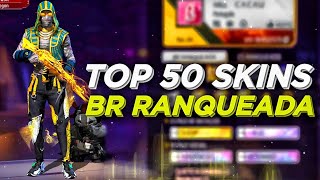 MELHORES COMBINAÇÕES DE SKINS TOP REGIONAL RANQUEADA freefire [upl. by Atinev641]