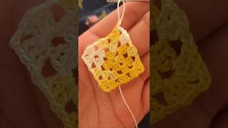 Micro Crochet Granny Square [upl. by Neraj]