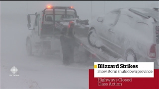 CBC News New Brunswick at 600 Feb 13 2017  Storm Special [upl. by Gustave]