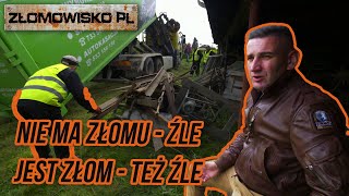 ROZTERKI STALOWEGO NA ROBOCIE 😂  Złomowisko PL [upl. by Gilman]