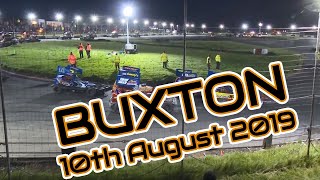 Brisca Formula 1  Buxton 10th August 2019 Semi Final  Full meeting with V8 Stock Cars [upl. by Palmira385]