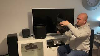 Monitor Audio Bronze Fx 5G Surround Sound Speakers Bipole Dipole Rear Effects Review [upl. by Sehcaep]