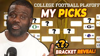 College Football Playoff Bracket Prediction Unafraid Show  Bleacher Report [upl. by Suoivatco]