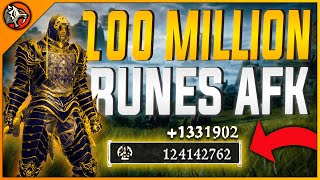 Elden Ring  NEW 100 Million Rune AFK Farm  HIGH Level  Unlimited AFK Rune Exploit [upl. by Concoff]