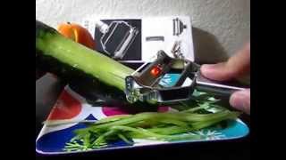 Ways To Use The Kerris Kitchen Dual Julienne amp Vegetable Peeler [upl. by Noteek]