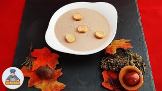 Velouté de panais aux châtaignes Recette facile et rapide [upl. by Ashil674]