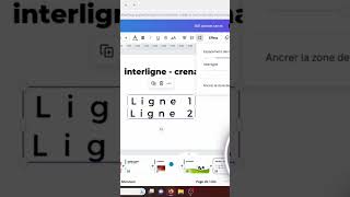 Linterligne sur Canva [upl. by Tiebout]
