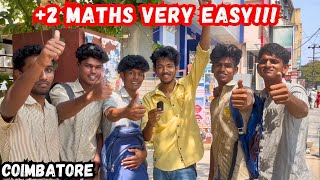 📚12th Commerce Public Exam Review🎤 12th Maths Public Exam Review  Coimbatore [upl. by Shum]