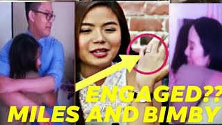 Miles Ocampo and Bimby Aquino Yap Engaged NaKris boto Kay Miles [upl. by Melanie]