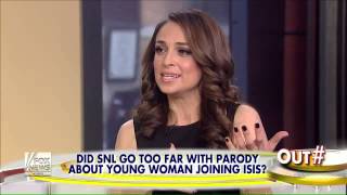 Outrage after SNL skit shows Dakota Johnson joining ISIS [upl. by Coffin]