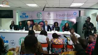 Nigerian Bobled amp Skeleton Federations Press Conference For The Winter Olympics [upl. by Ries]