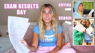 EXAM RESULTS DAY Vlog The Most Emotional Day Ive Ever Had  Rosie McClelland [upl. by Gnod]